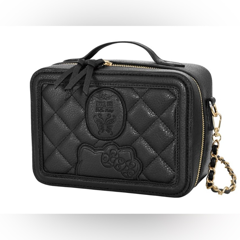 Anna Sui PU Leather Chain Box Bag limited edition